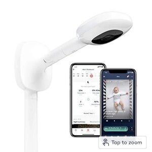 Like new Nanit pro baby monitor with wall mount